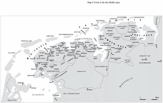 Frisia in the late middle ages